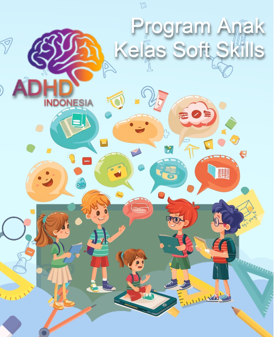 Program ADHD Indonesia Kabupaten Demak Kelas Soft Skills Anak ADHD