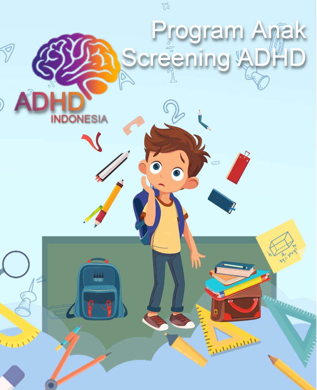 Program ADHD Indonesia Kabupaten Demak Screening ADHD Non-Diagnostik